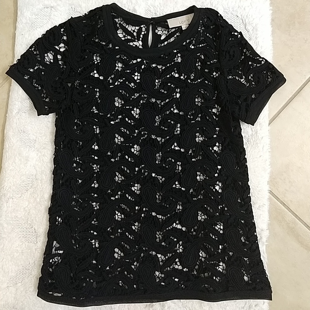 Loft crochet top